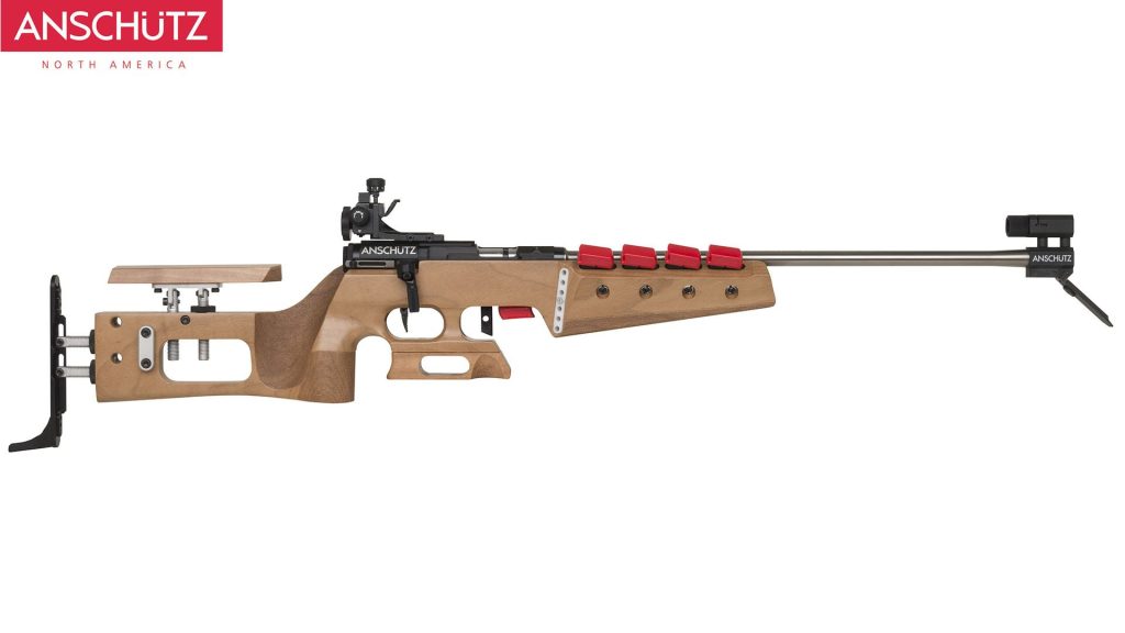 The Anschütz 1827 Fortner rifle dominates the sport, utilized by roughly 97% of all competitive biathletes worldwide.. Source: Anschutz North America / 1827 F Comfort (013759)
