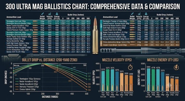 300 ultra mag ballistics chart
