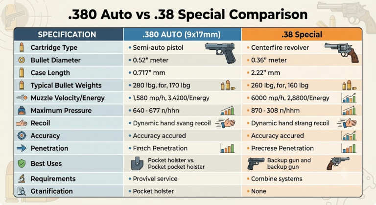 .380 Auto vs .38 Special