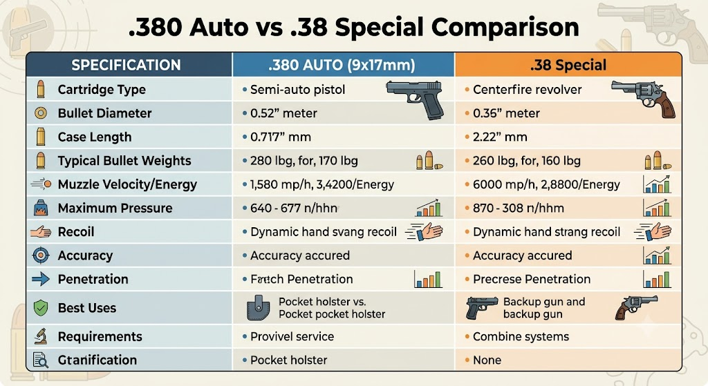 .380 Auto vs .38 Special