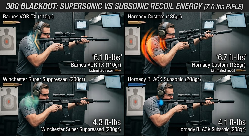 300 Blackout Recoil