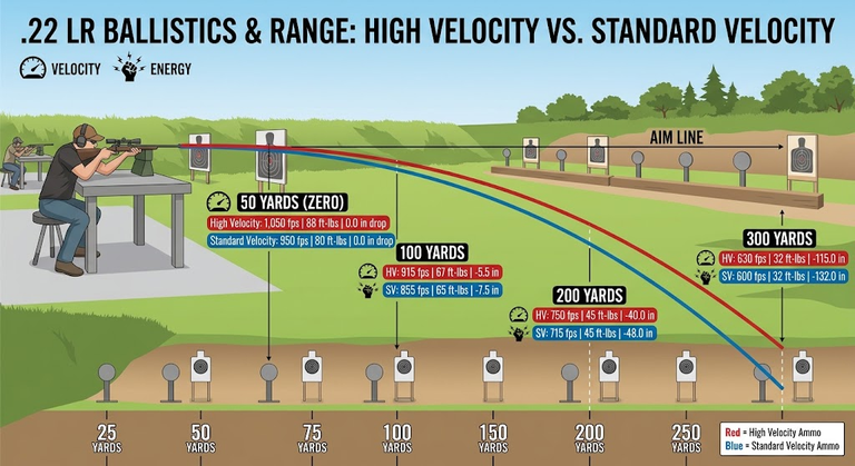 .22 LR Range