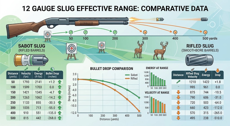 12 Gauge Slug Effective Range