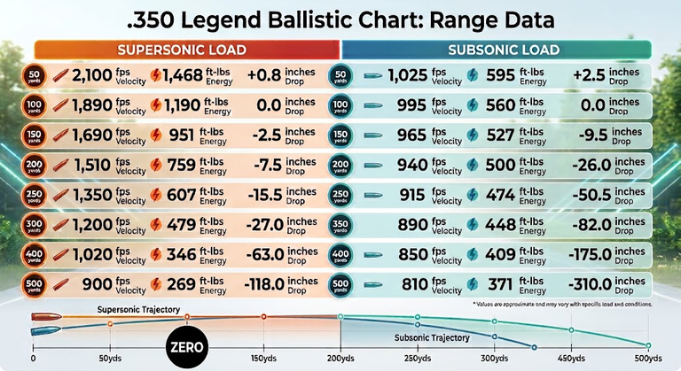350 Legend Range