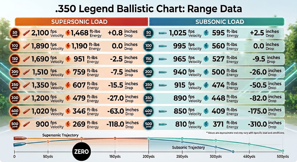 350 Legend Range