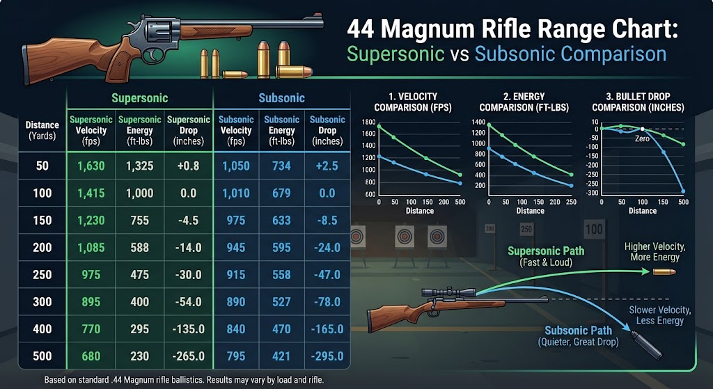 Effective Range Of 44 Magnum Rifle