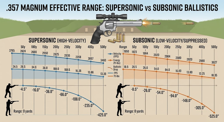 357 Magnum Effective Range
