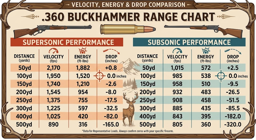 .360 Buckhammer Range