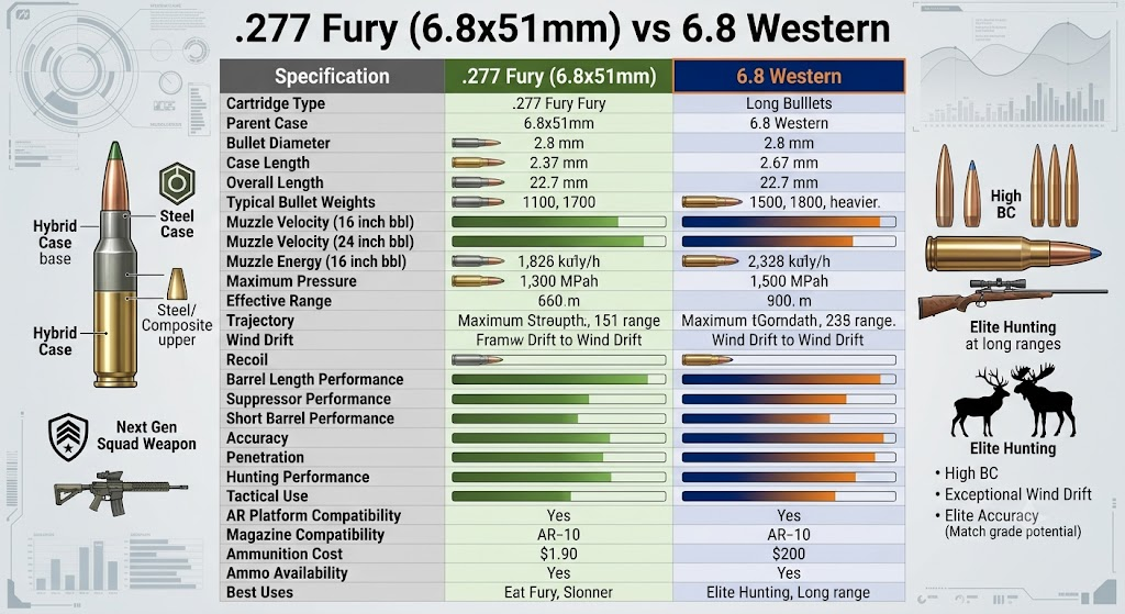 .277 Fury vs 6.8 Western