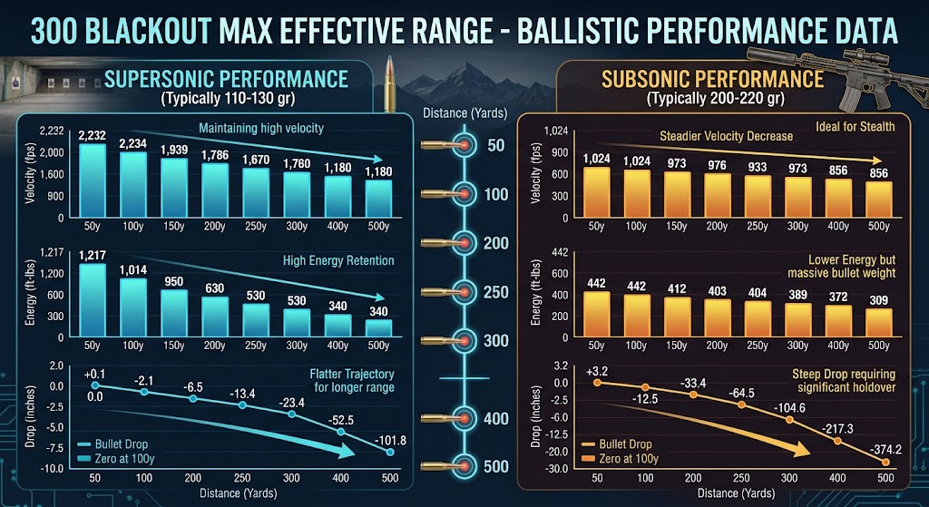 300 Blackout Max Effective Range