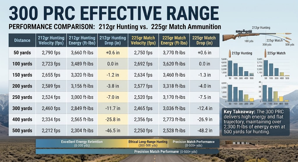300 PRC Effective Range