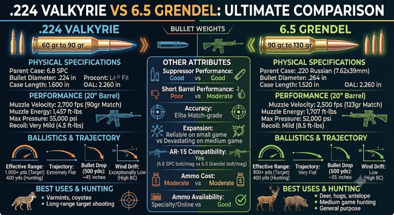 .224 Valkyrie vs 6.5 Grendel