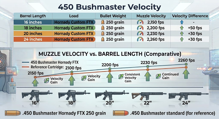450 Bushmaster Velocity