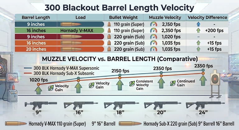 300 Blackout Barrel Length Velocity