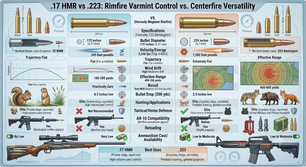 .17 HMR vs .223 .17 HMR vs .223