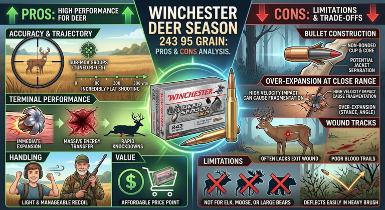 Winchester Deer Season XP 243 95 Grain Review