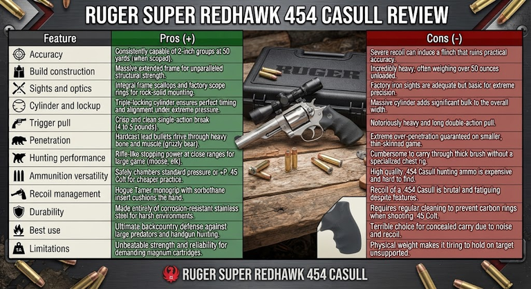 Ruger Super Redhawk 454 Casull Review