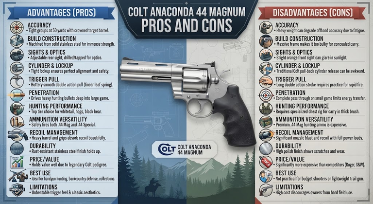 Colt Anaconda 44 Magnum Review