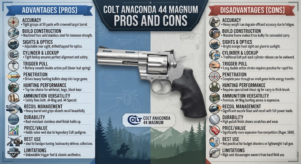 Colt Anaconda 44 Magnum Review