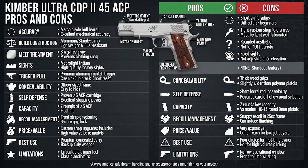 Kimber Ultra CDP II 45 ACP Review