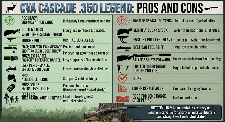 CVA Cascade 350 Legend Review