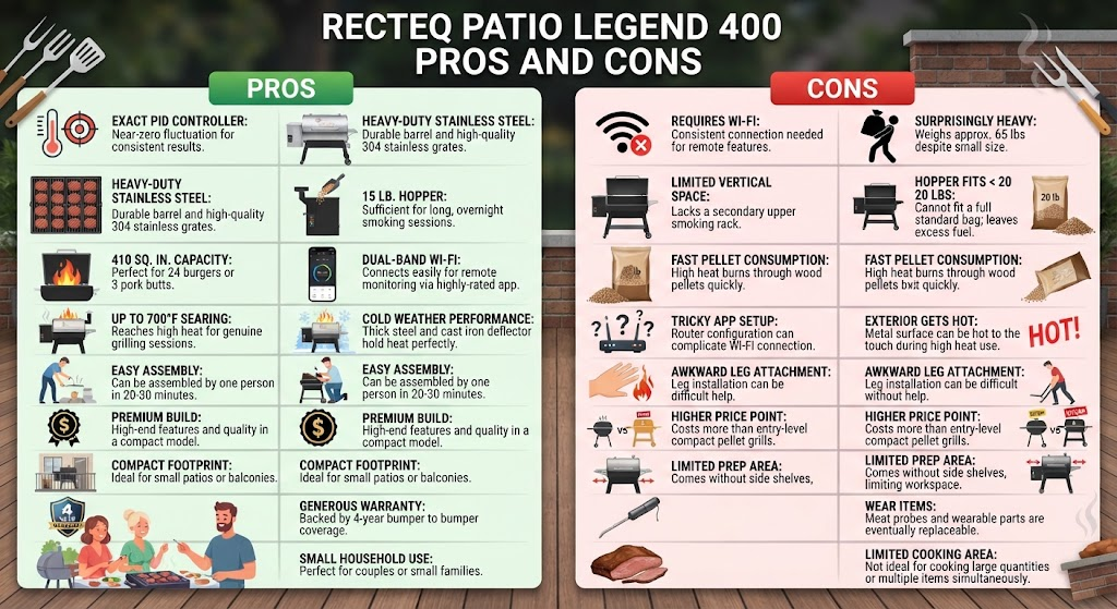 Recteq Patio Legend 400 Review