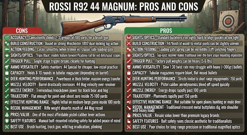 Rossi R92 44 Magnum Review
