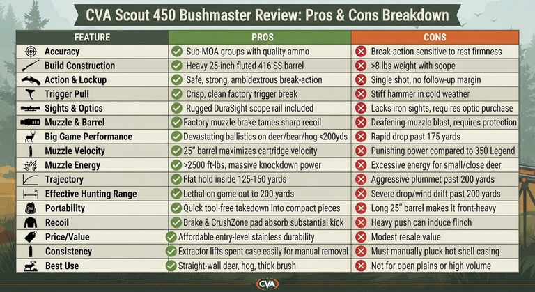 CVA Scout 450 Bushmaster Review