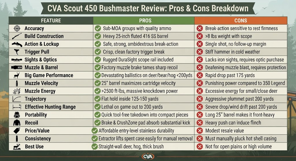 CVA Scout 450 Bushmaster Review