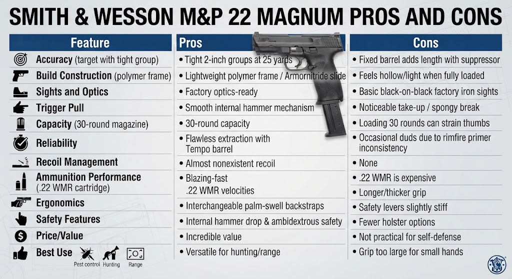Smith & Wesson M&P 22 Magnum Review