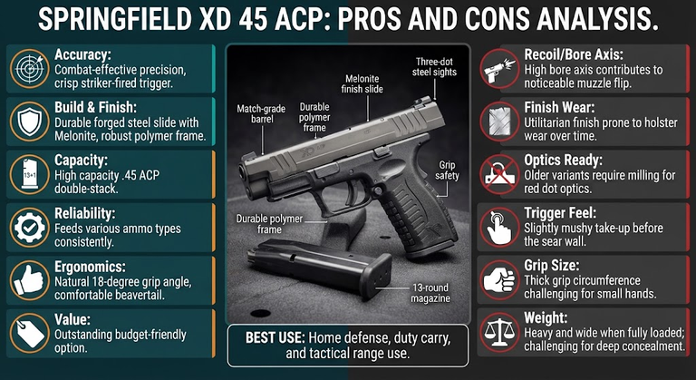 Springfield XD 45 ACP Review