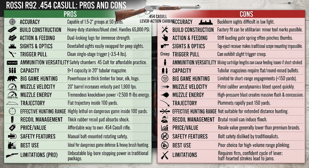 Rossi R92 454 Casull Review