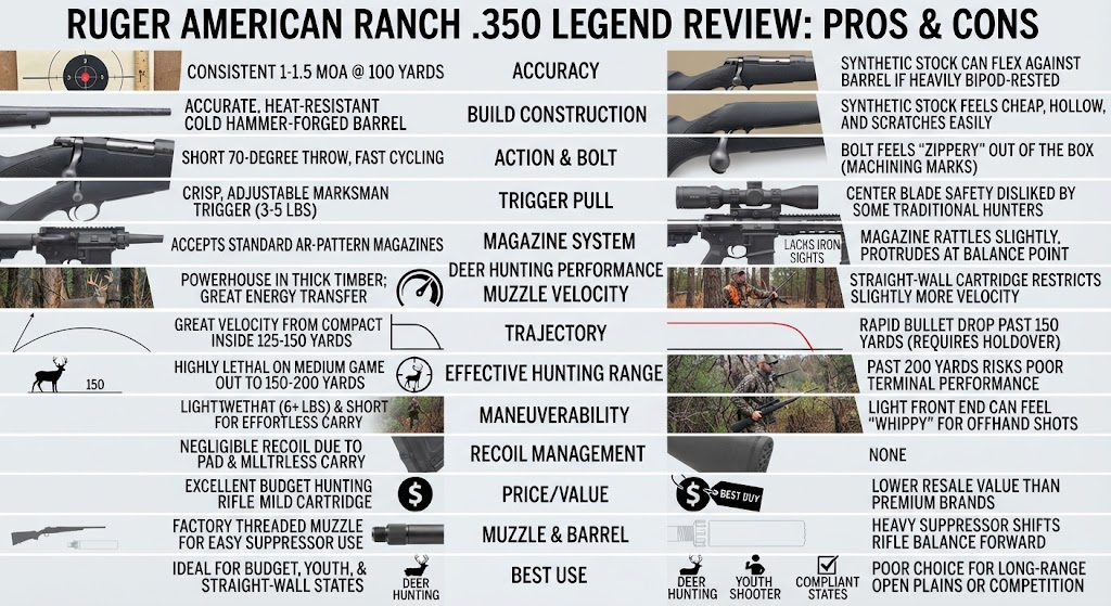 Ruger American 350 Legend Review