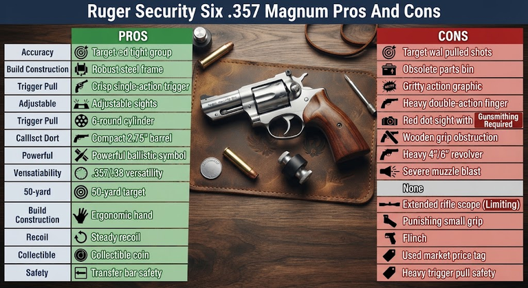 Ruger Security Six .357 Magnum Review