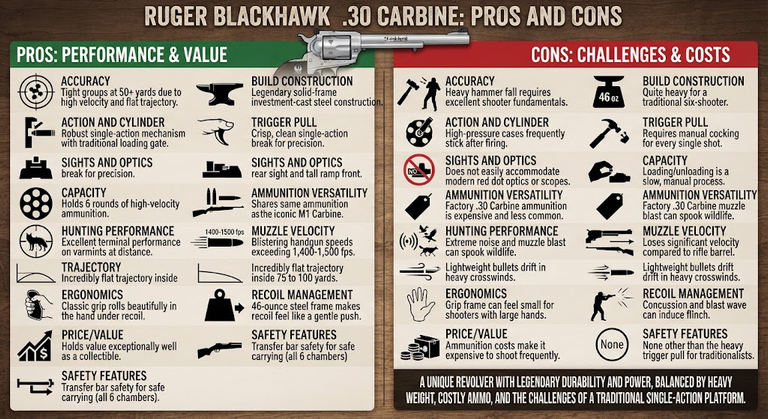 Ruger Blackhawk 30 Carbine Review