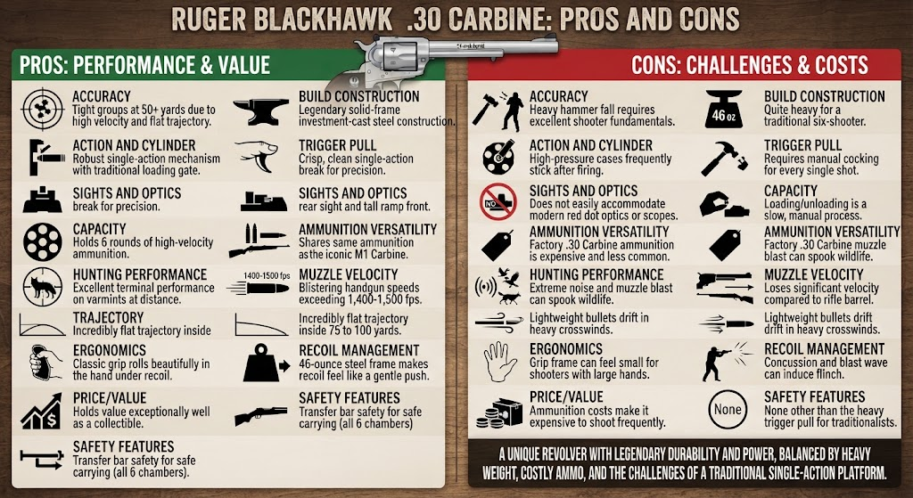 Ruger Blackhawk 30 Carbine Review
