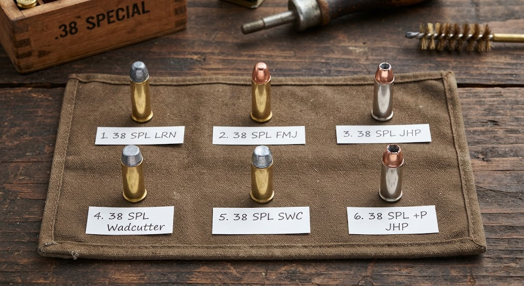 .38 Special Ammo Types