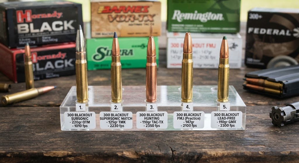 300 Blackout Ammo Types