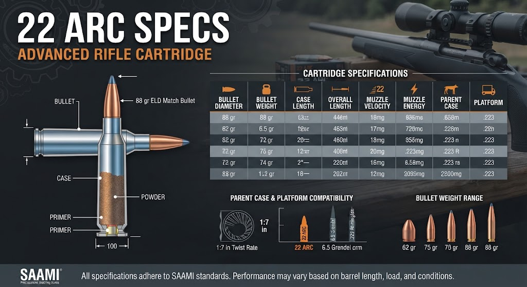22 ARC Specs