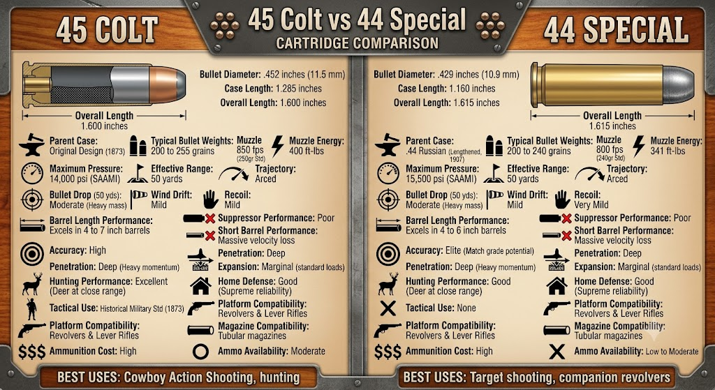 45 Colt vs 44 Special