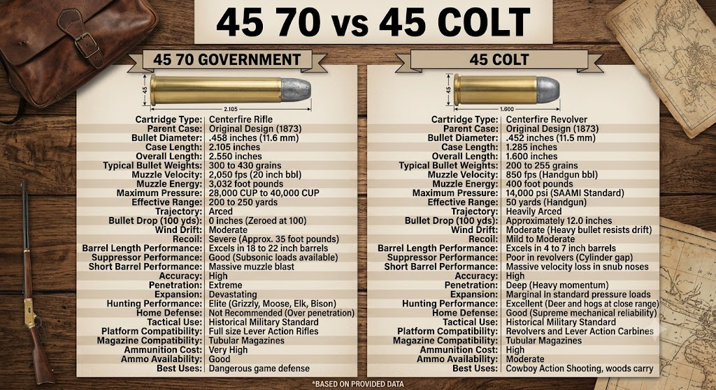 45 70 vs 45 Colt