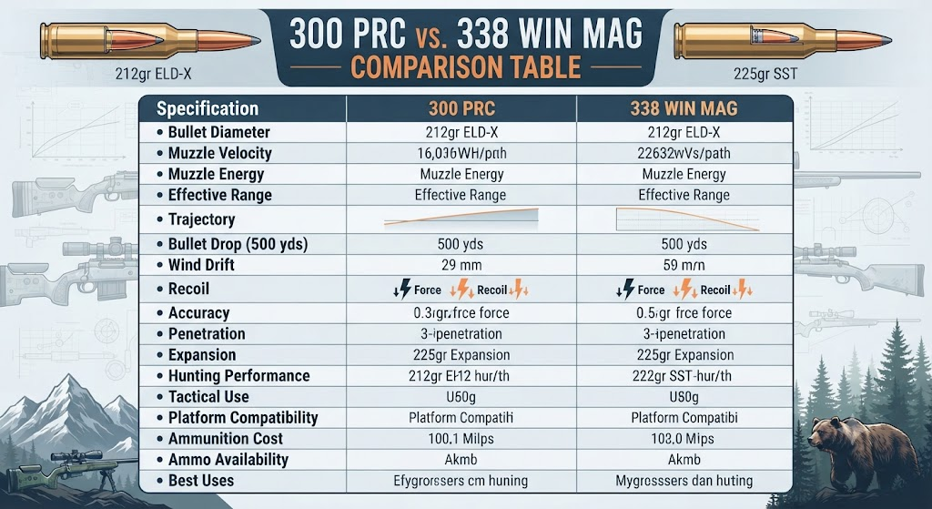 300 Prc vs 338 Win Mag