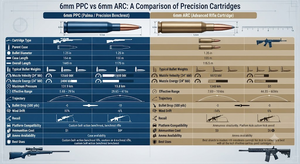 6mm PPC vs 6mm ARC 6mm PPC vs 6mm ARC