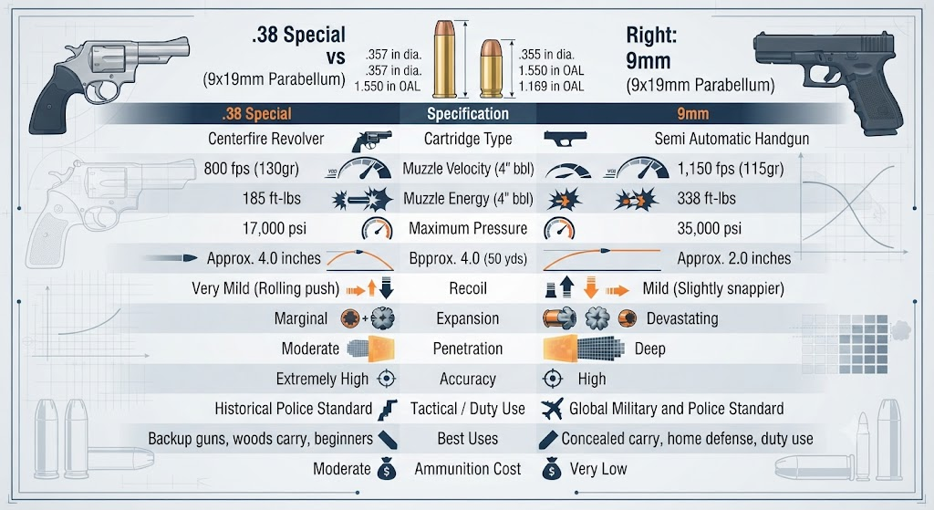 .38 Special vs 9mm