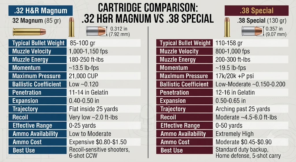 32 Magnum vs 38 Special