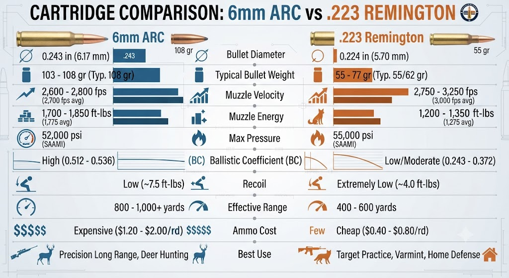 6mm arc vs 223