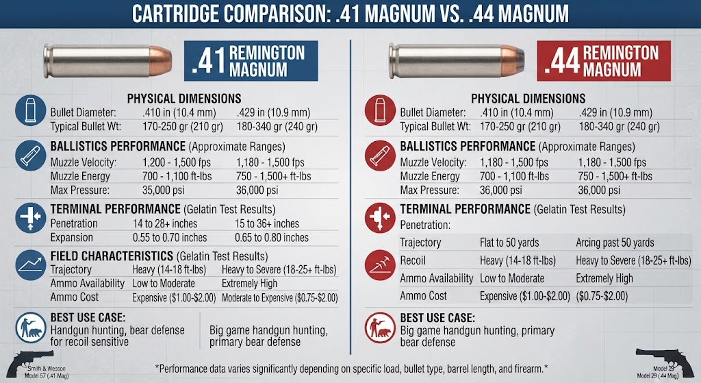 41 Magnum vs 44 Magnum
