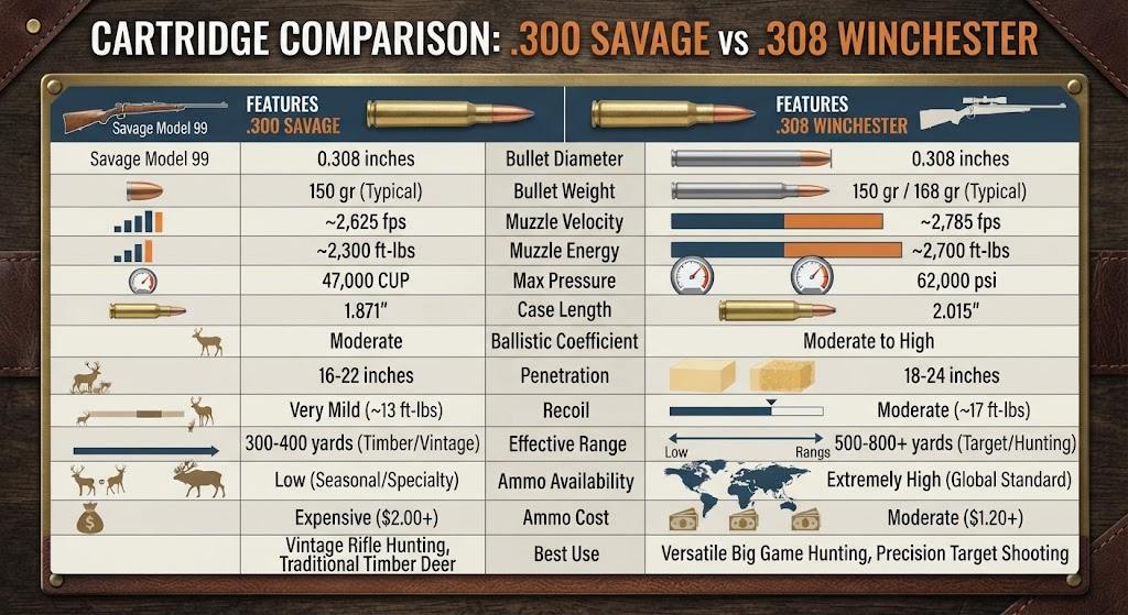 300 Savage vs 308