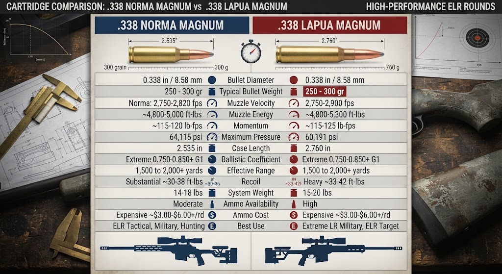 338 Norma Magnum Vs 338 Lapua