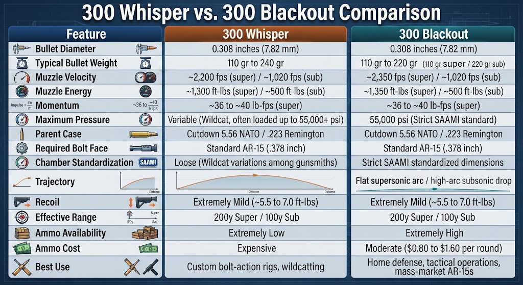 300 Whisper Vs 300 Blackout 300 Whisper Vs 300 Blackout
